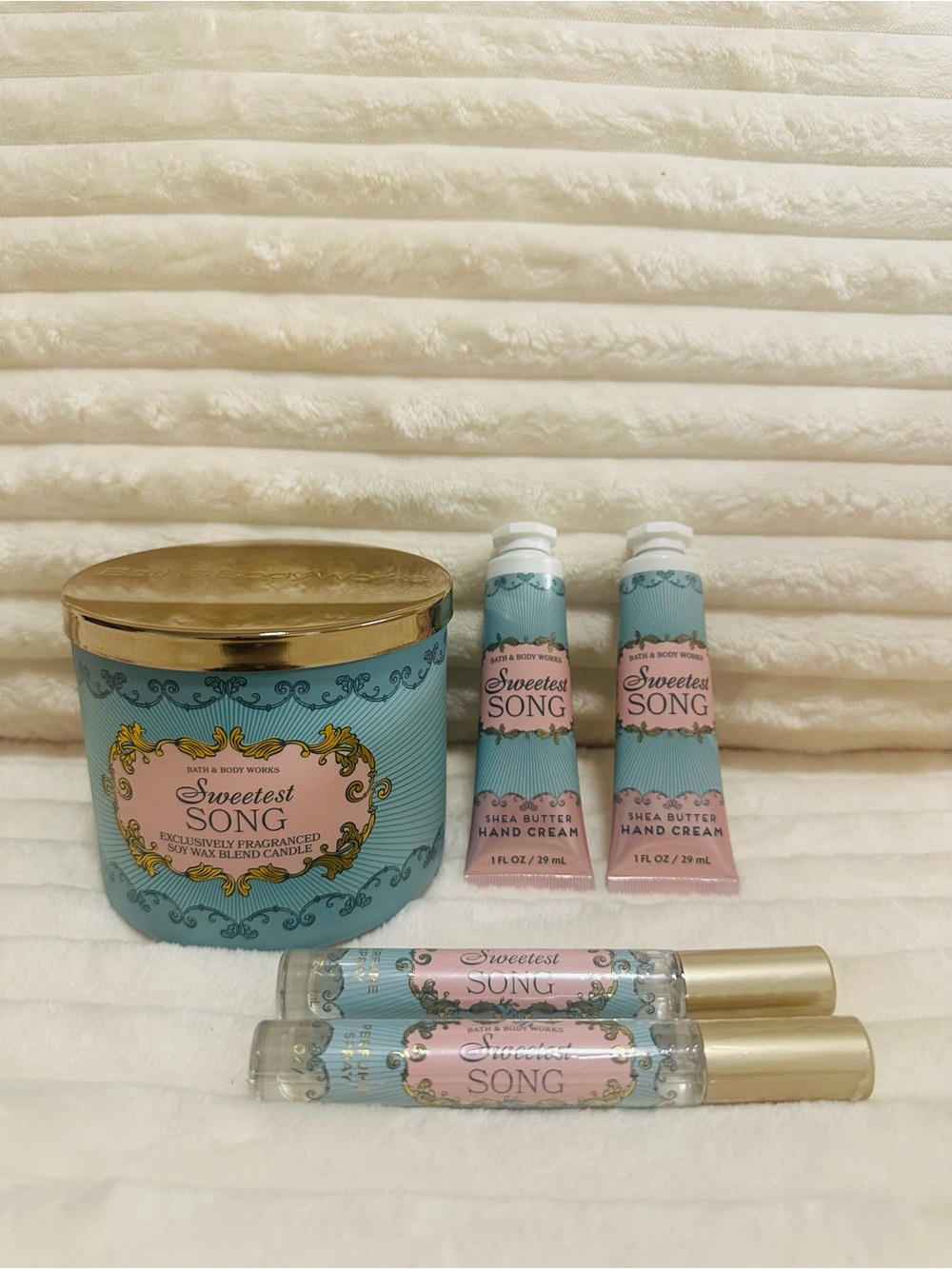 Bath & Body Works Sweetest Song Bundle